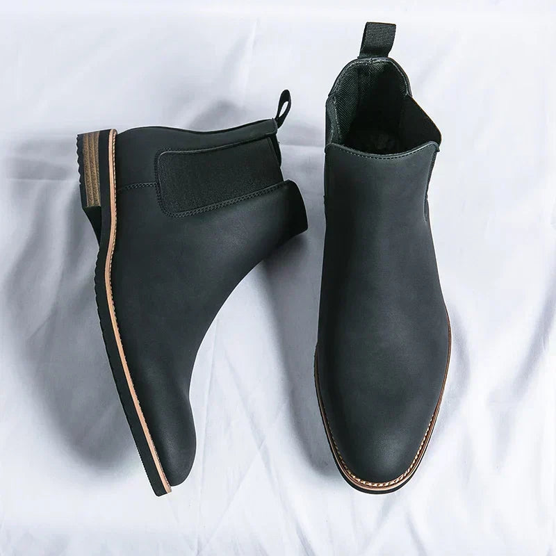 Cosmo | Chelsea Leather Boots