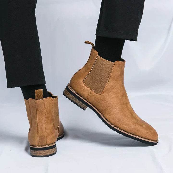 Cosmo | Chelsea Leather Boots