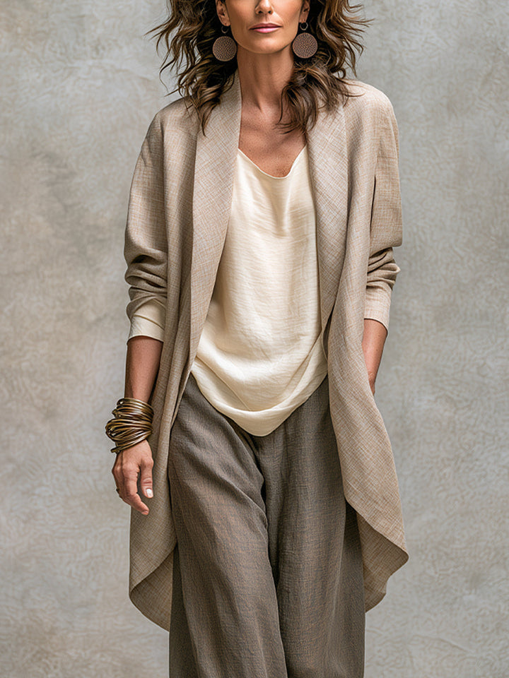 Costanza | Three-Piece Palazzo Pants Set