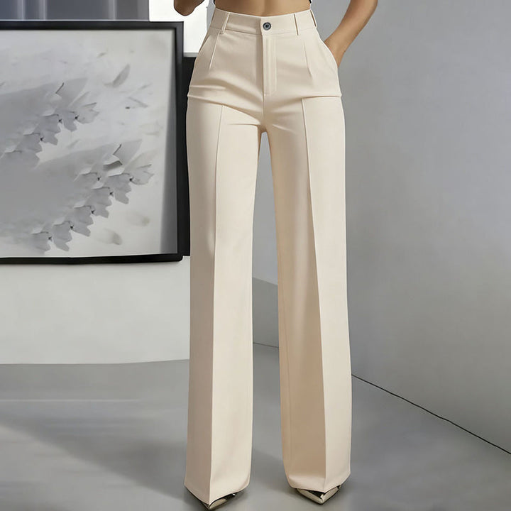 Elle | High-Waisted Tailored Pants