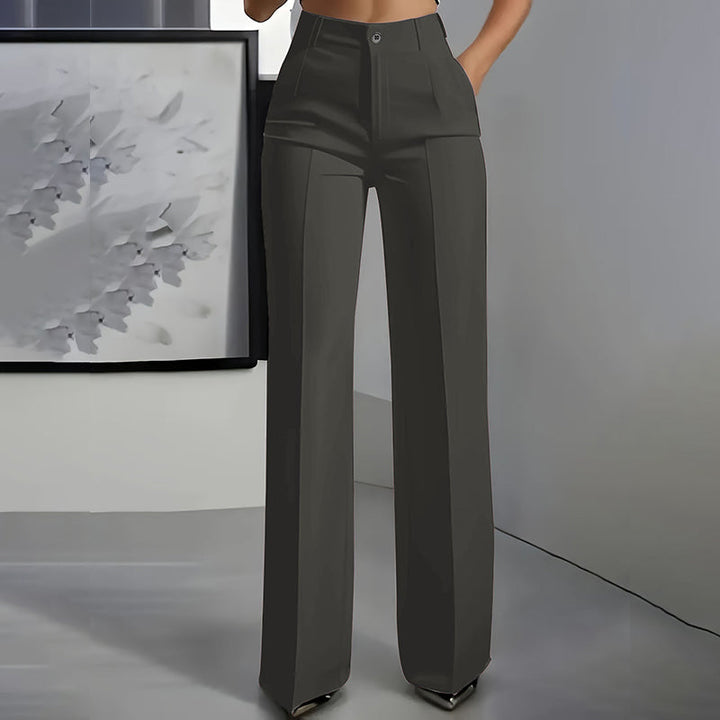 Elle | High-Waisted Tailored Pants