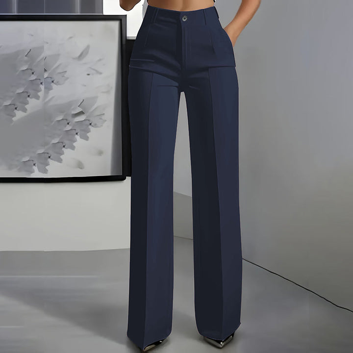 Elle | High-Waisted Tailored Pants
