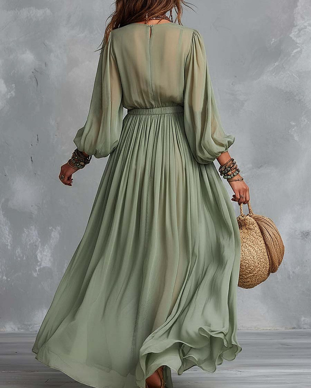 Elodia | Embroidered Boho Maxi Dress