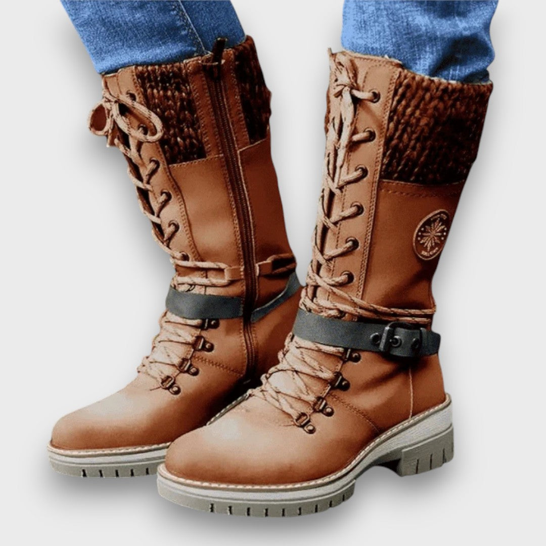 Ericca | Lace-Up Winter Boots