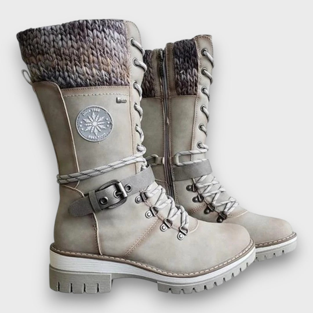 Ericca | Lace-Up Winter Boots