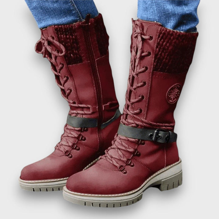 Ericca | Lace-Up Winter Boots