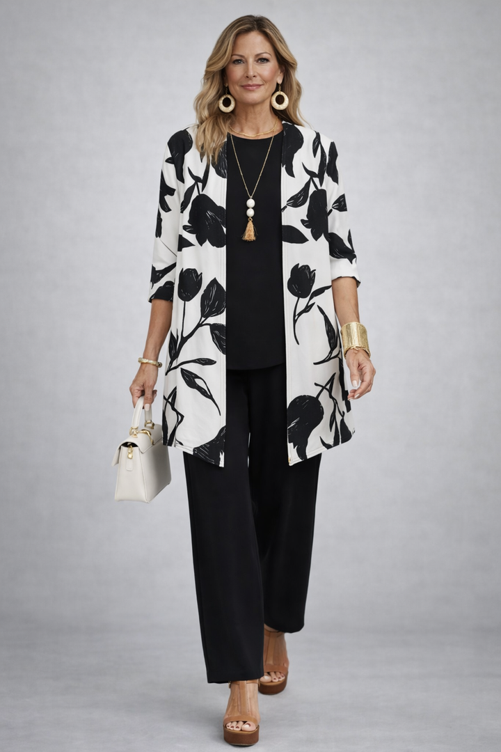 Ethel | Three-Piece Cardigan Set