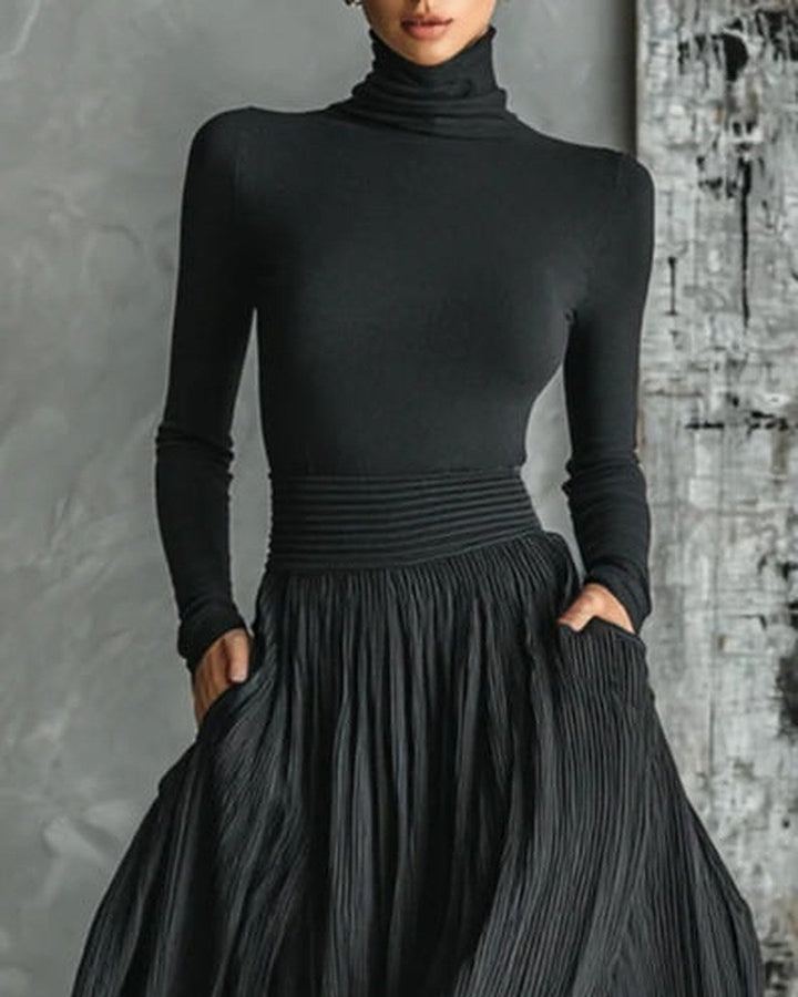 Eva | Pleated Skirt Set