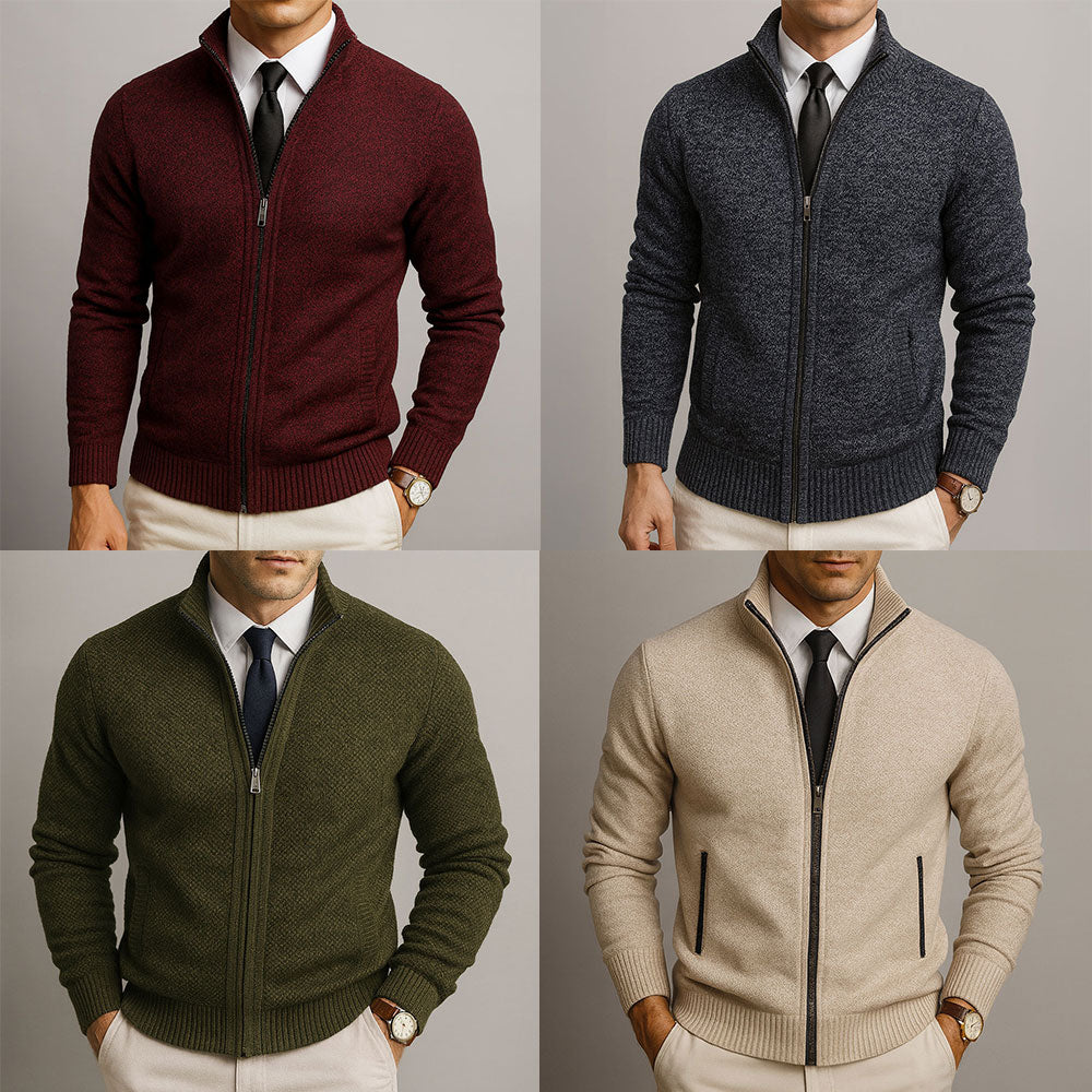Ezekiel | Refined Merino Wool Cardigan