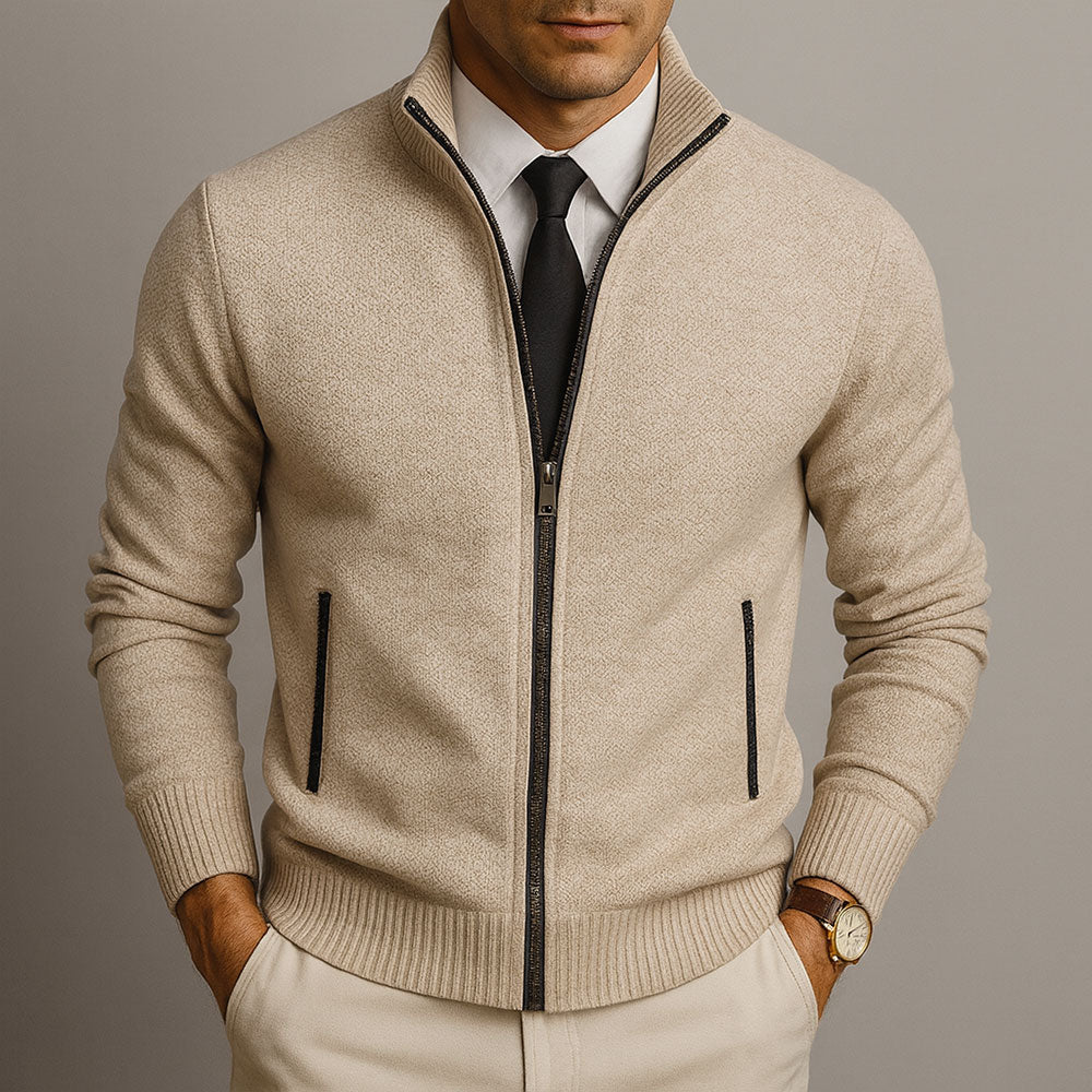 Ezekiel | Refined Merino Wool Cardigan