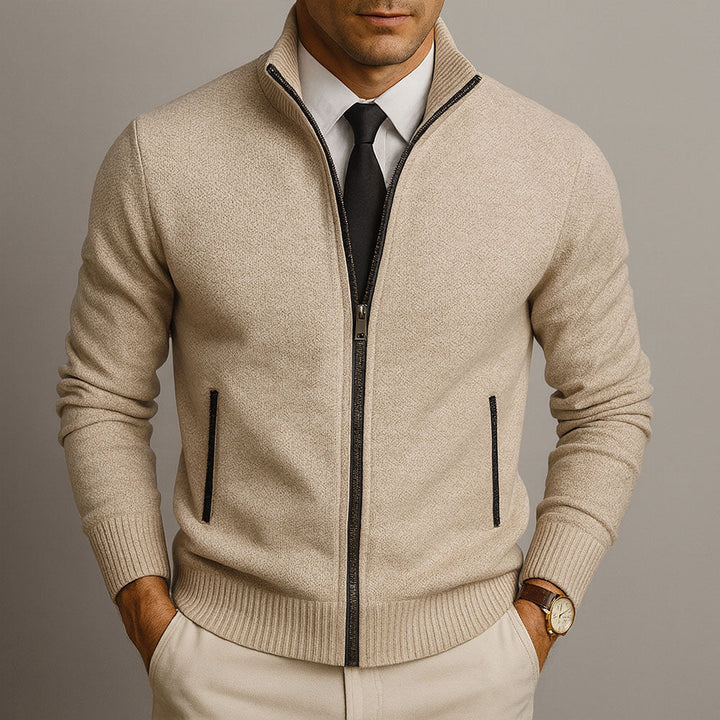 Ezekiel | Refined Merino Wool Cardigan