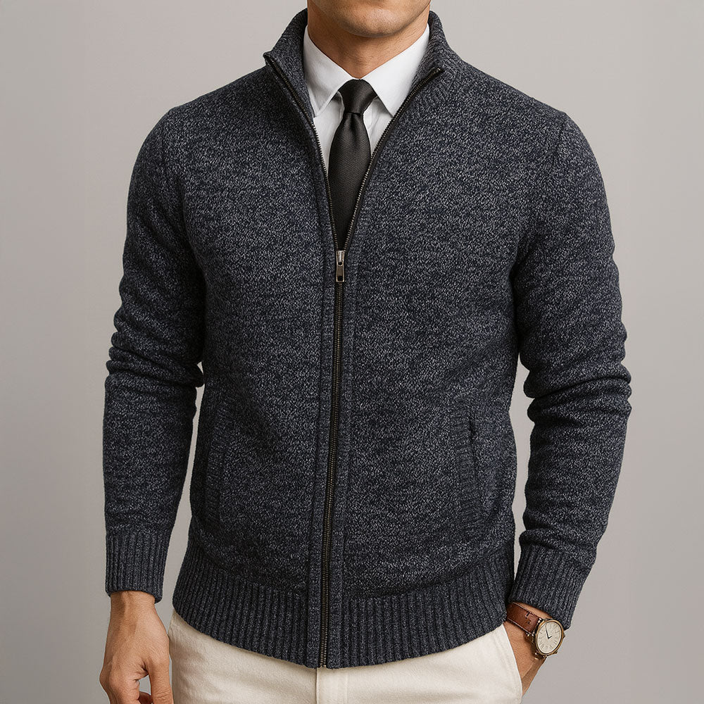 Ezekiel | Refined Merino Wool Cardigan