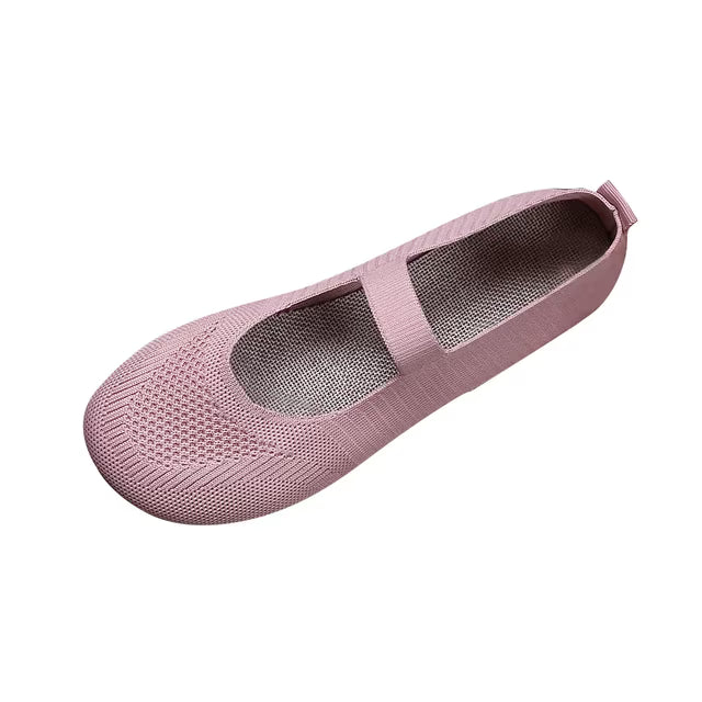 Gemma | Breathable Knit Walking Flats