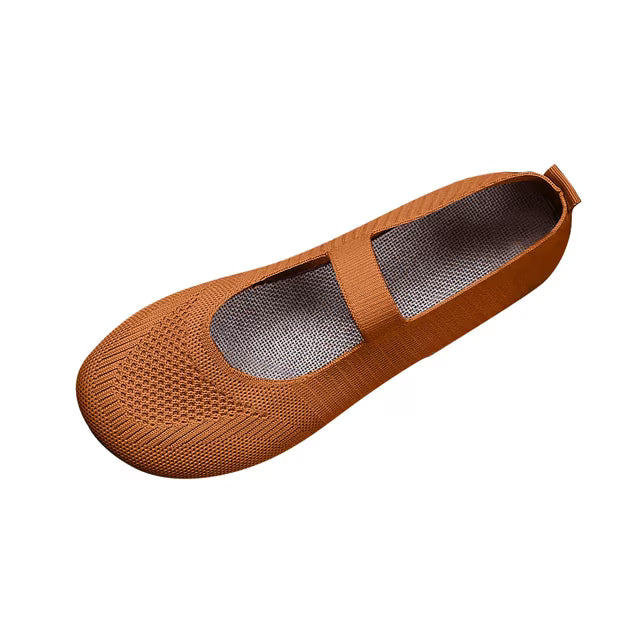 Gemma | Breathable Knit Walking Flats