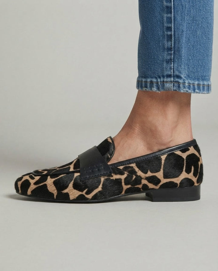 Giulia Moccasin | Apricot Giraffe