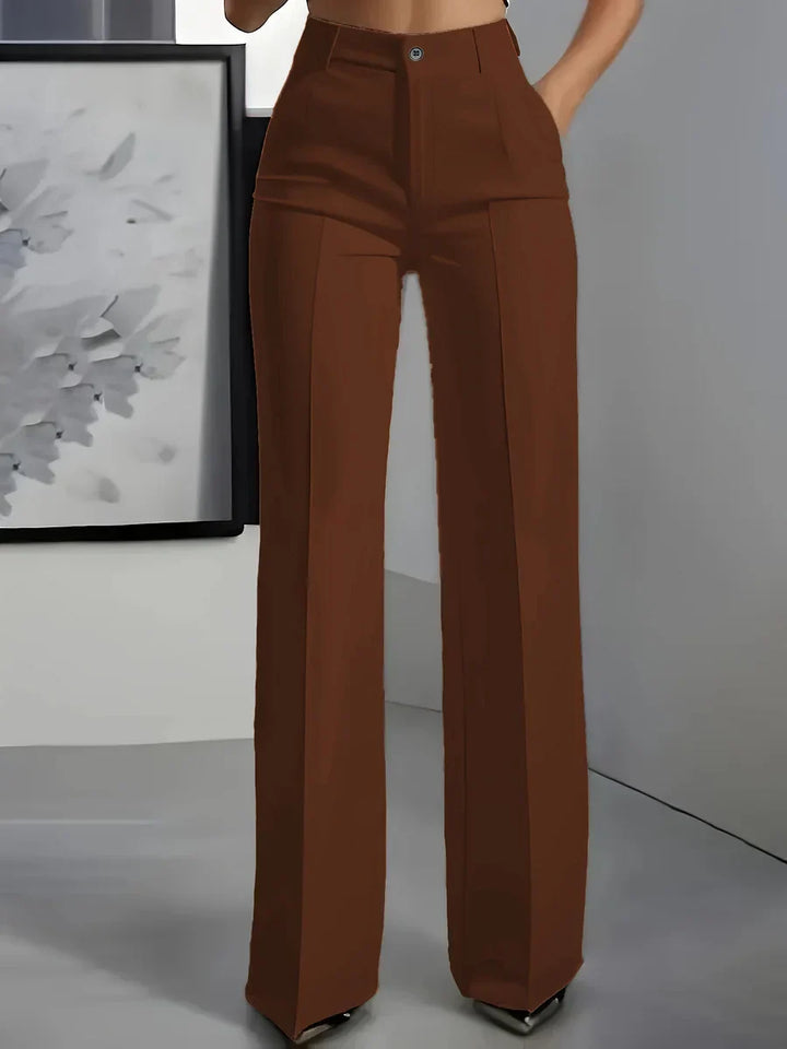Harrah | High-Waisted Tailored Pants