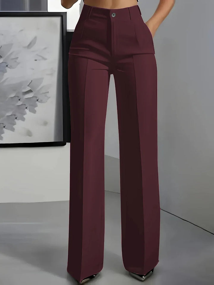 Harrah | High-Waisted Tailored Pants