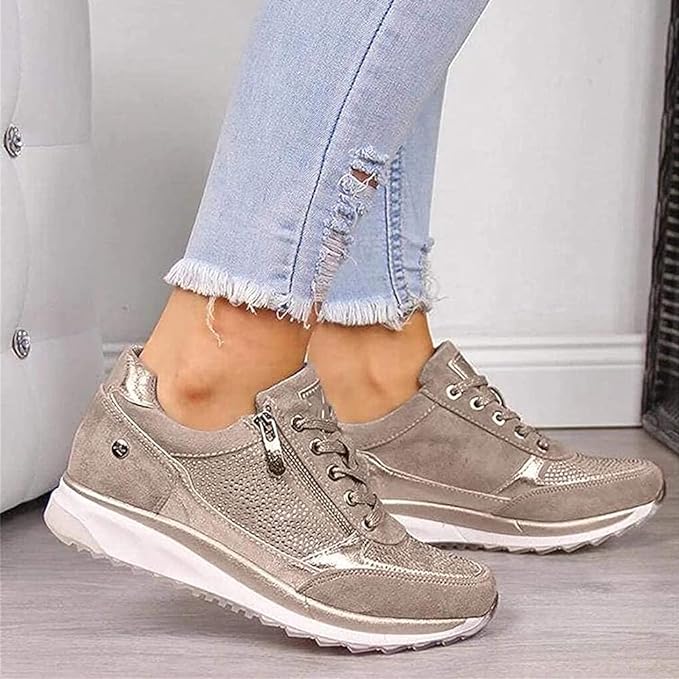 Herrie | Zip-Up Orthopedic Sneakers