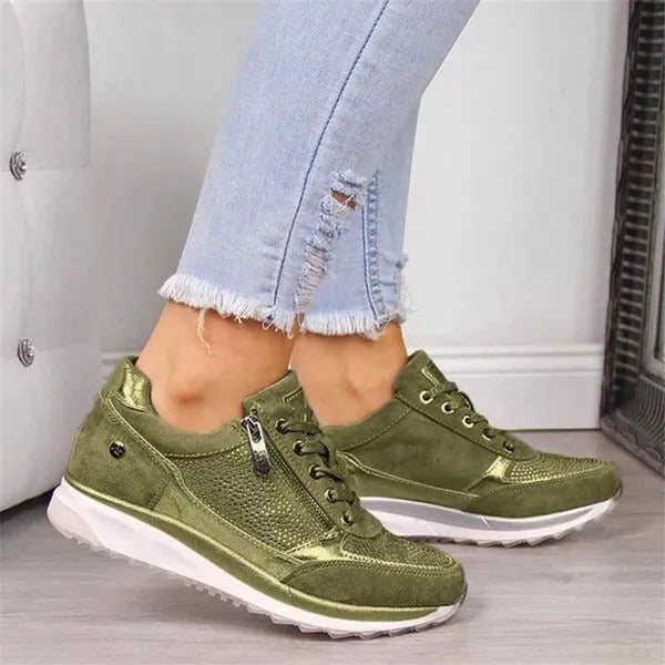 Herrie | Zip-Up Orthopedic Sneakers