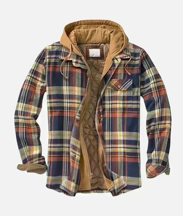 Hudson | Patchwork Check Jacket