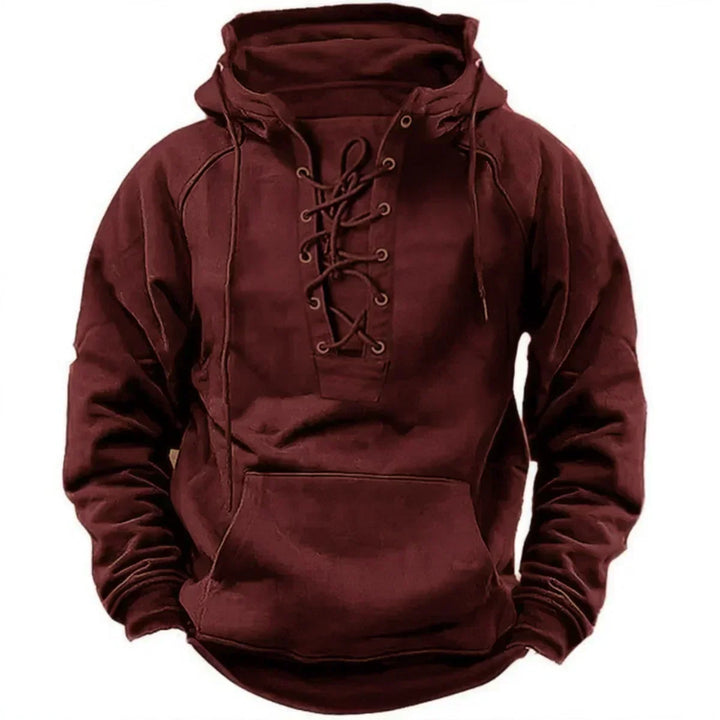 Jack | Retro Lace Up Outdoor Hoodie