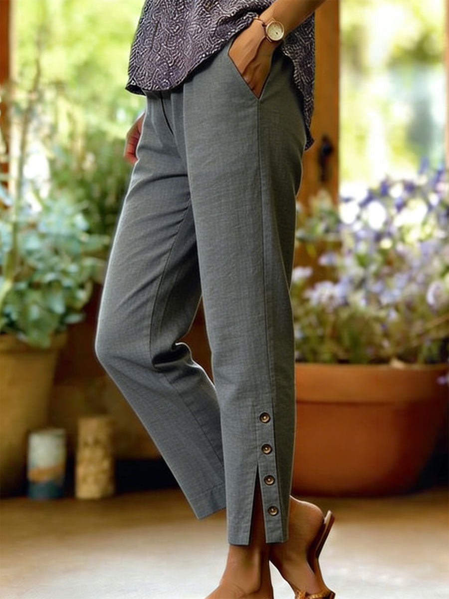 Jeena | Lightweight Linen Pants