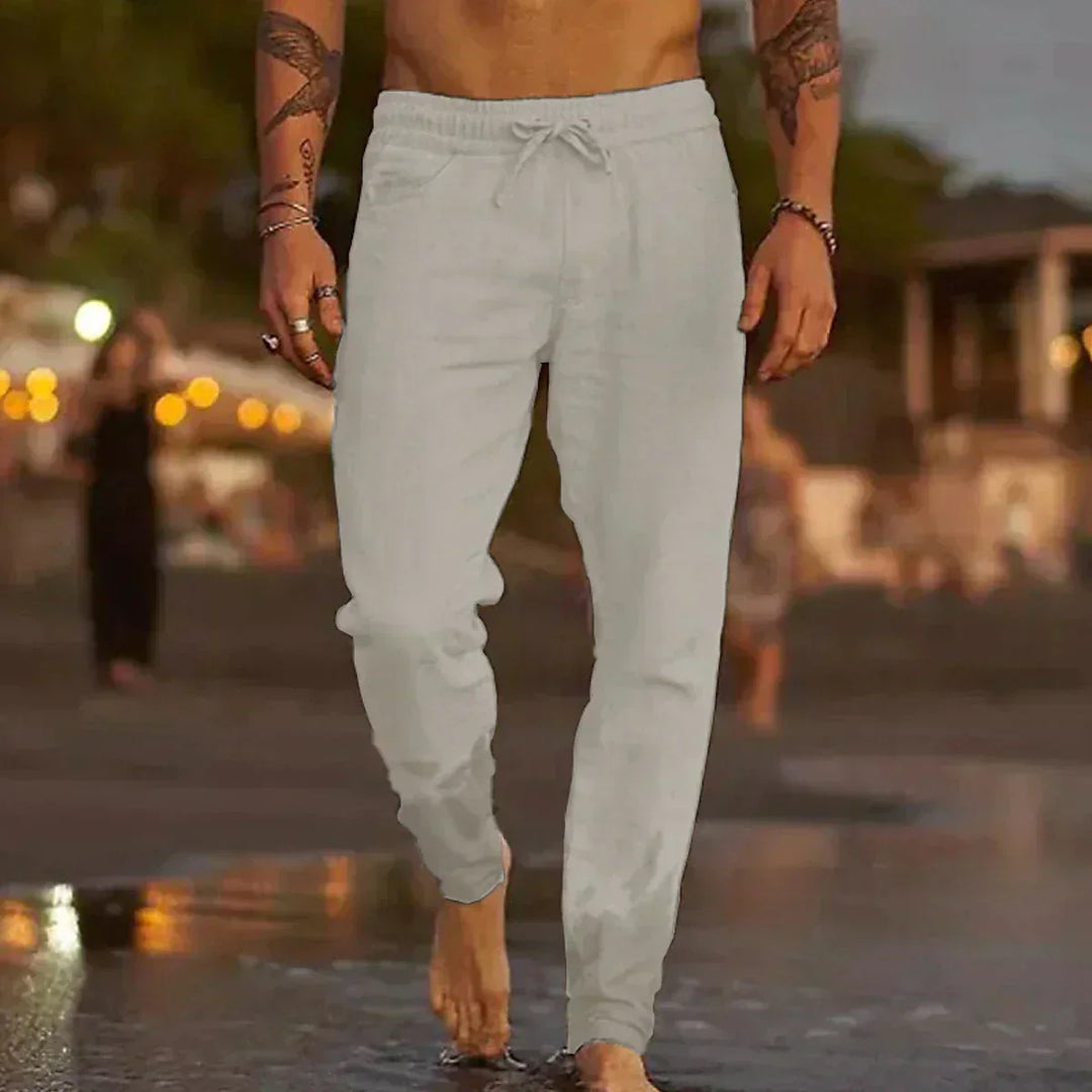 Jerald | Linen Beach Pants