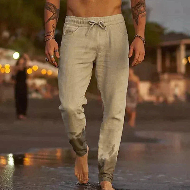 Jerald | Linen Beach Pants