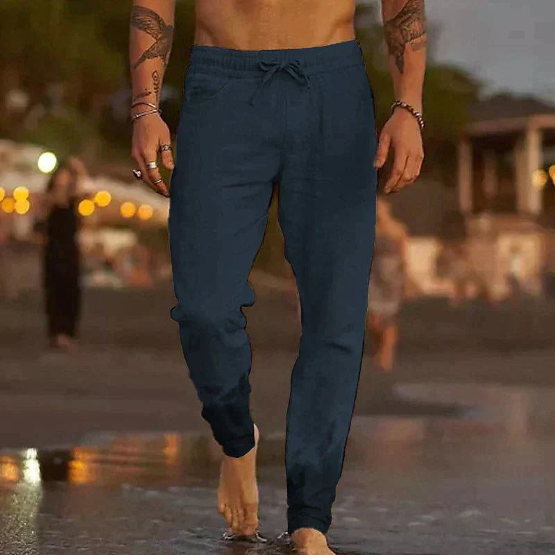 Jerald | Linen Beach Pants