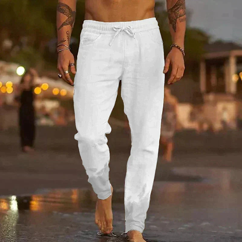 Jerald | Linen Beach Pants