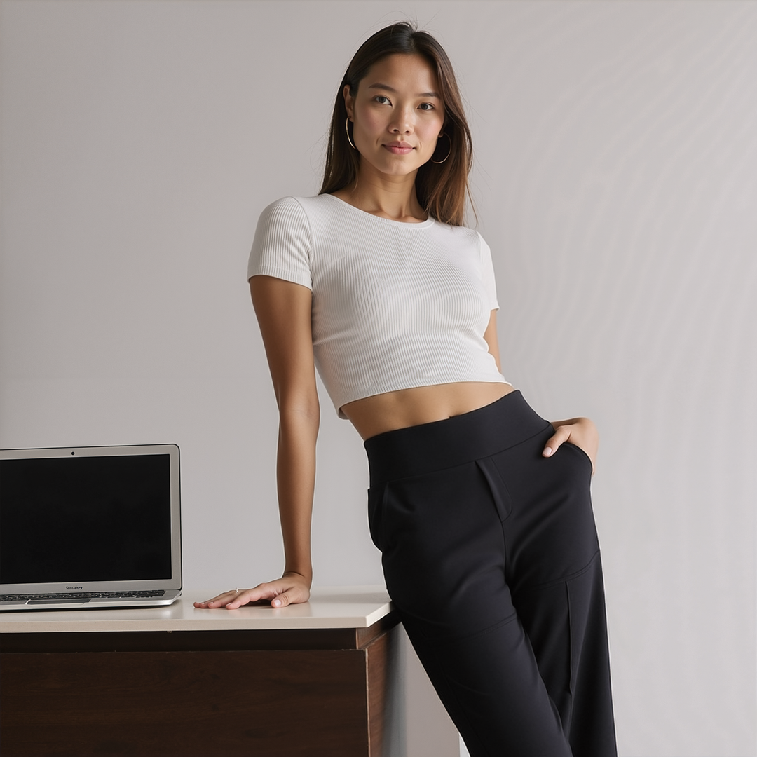 Julianne | Luxe Wide-Leg Pants