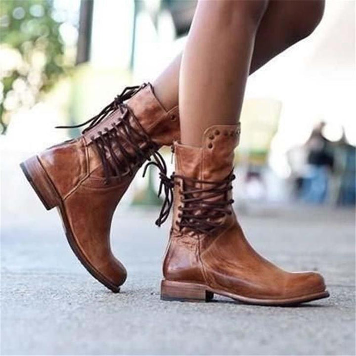 Juriz | Elegant Boots with Stability Heel