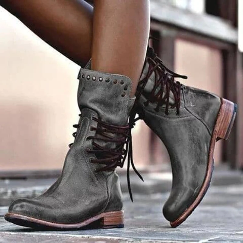 Juriz | Elegant Boots with Stability Heel