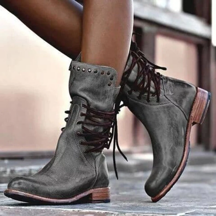 Juriz | Elegant Boots with Stability Heel