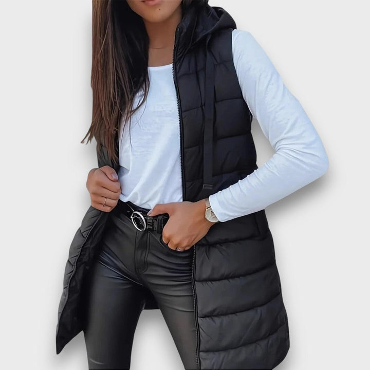 Kaira | Casual Hooded Quilted Vest