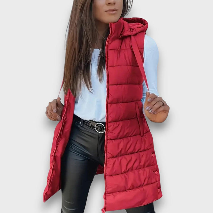 Kaira | Casual Hooded Quilted Vest