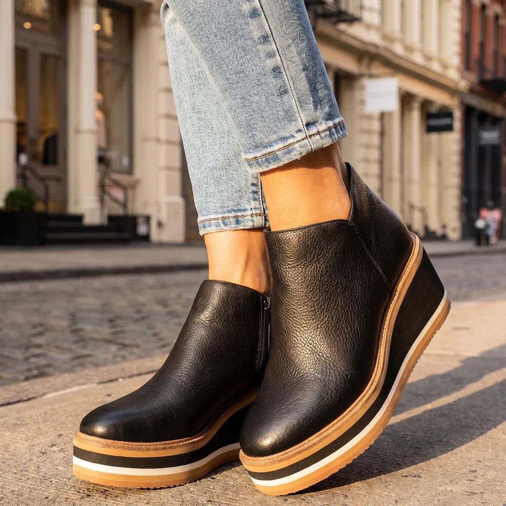 Kimberly | Wedge Heel Ankle Boots