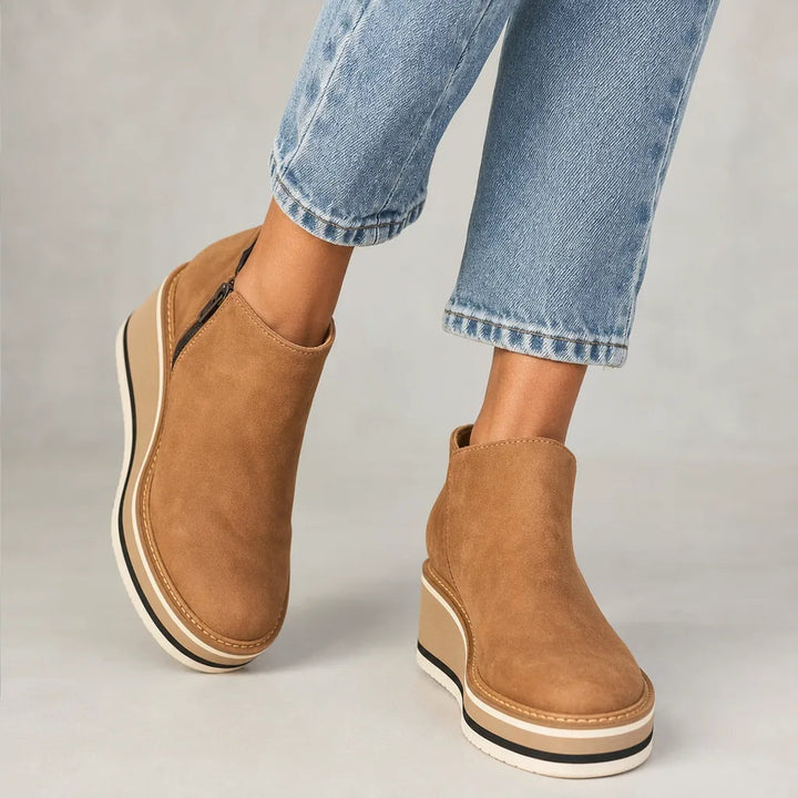 Kimberly | Wedge Heel Ankle Boots