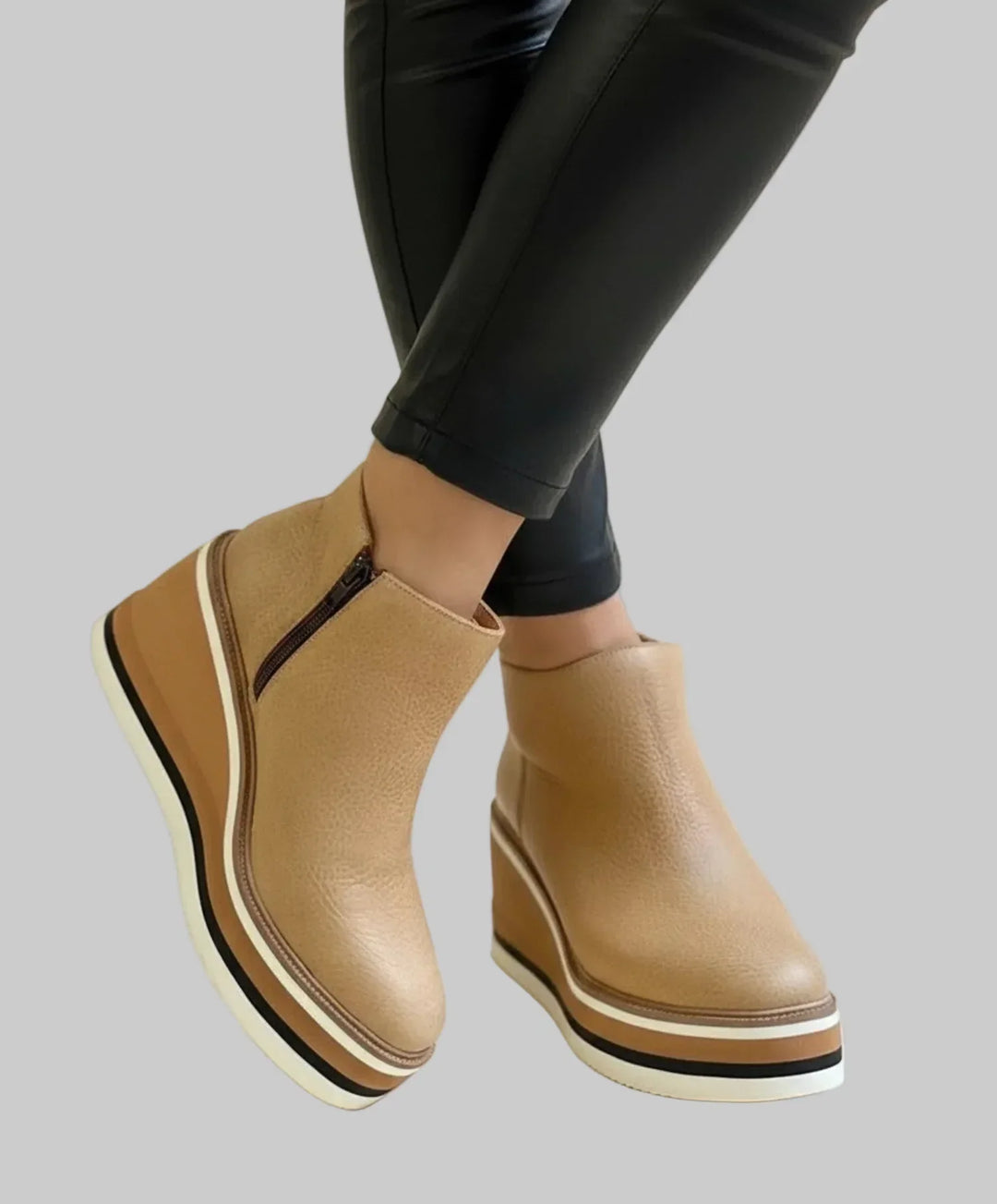 Kimberly | Wedge Heel Ankle Boots