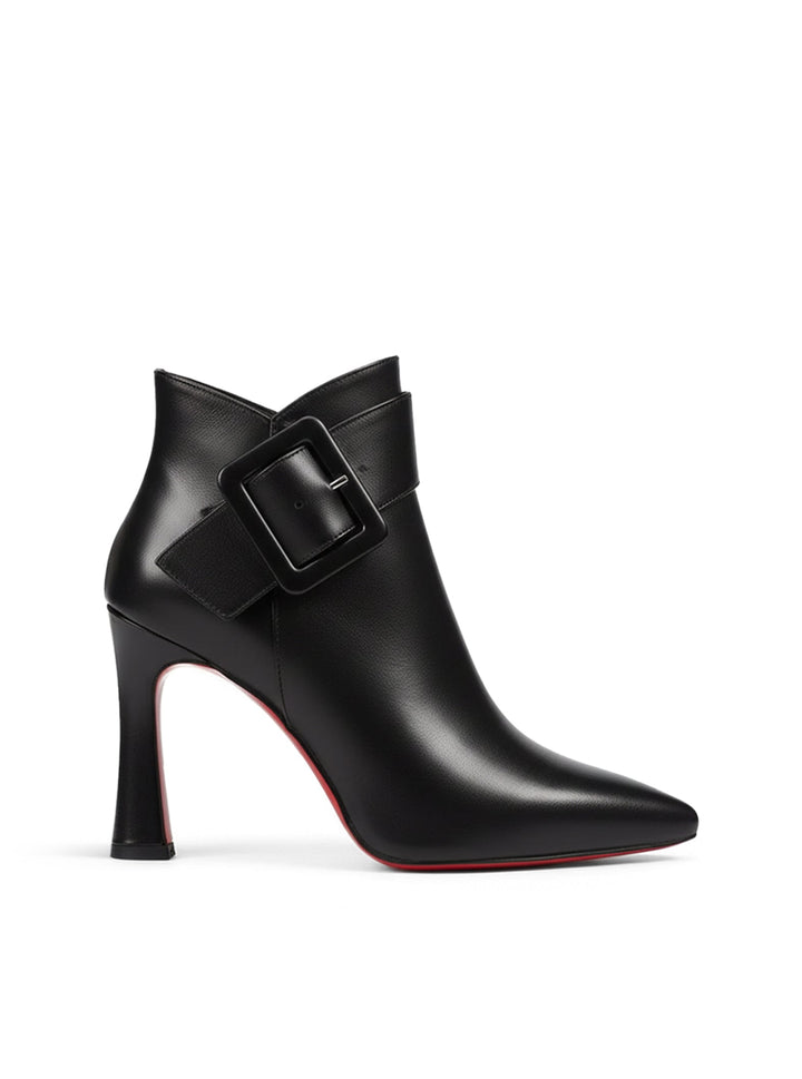 Lia | Leather Buckle Boots