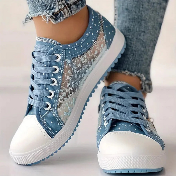 Lucienne | Floral Elegance Sneakers