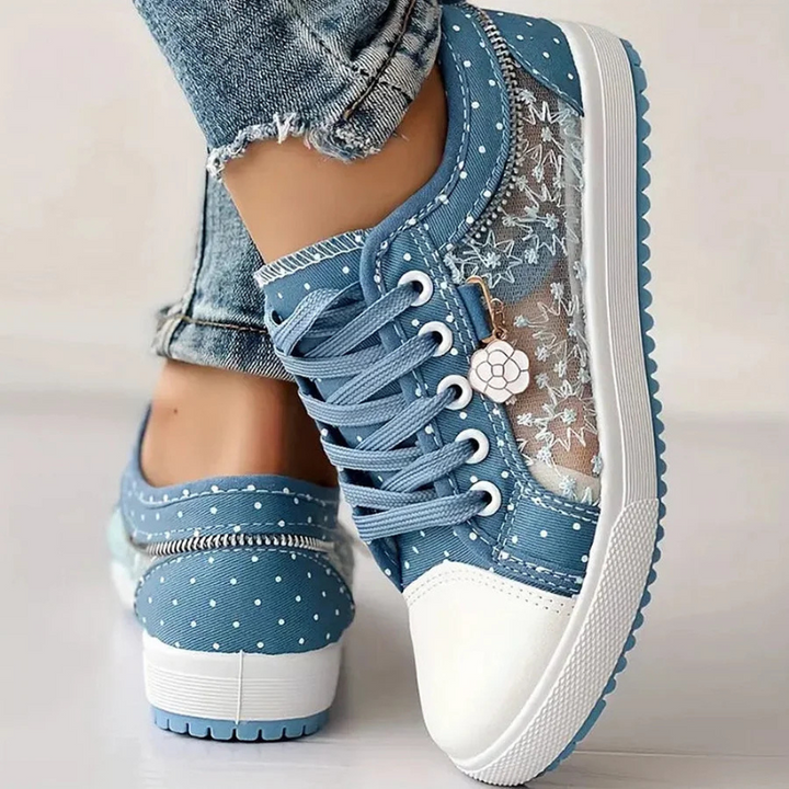 Lucienne | Floral Elegance Sneakers
