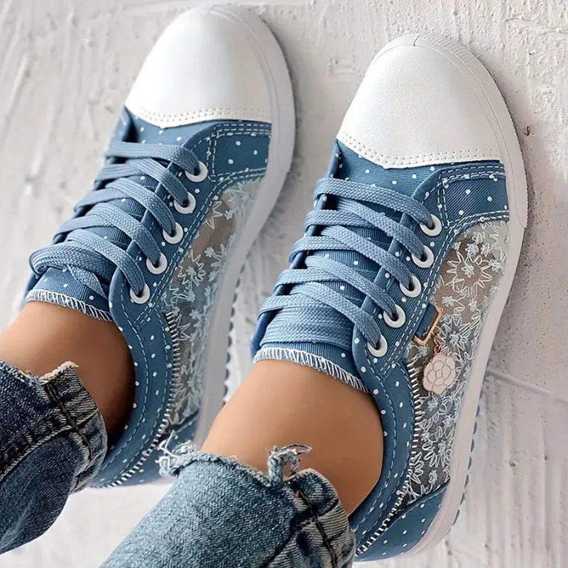 Lucienne | Floral Elegance Sneakers