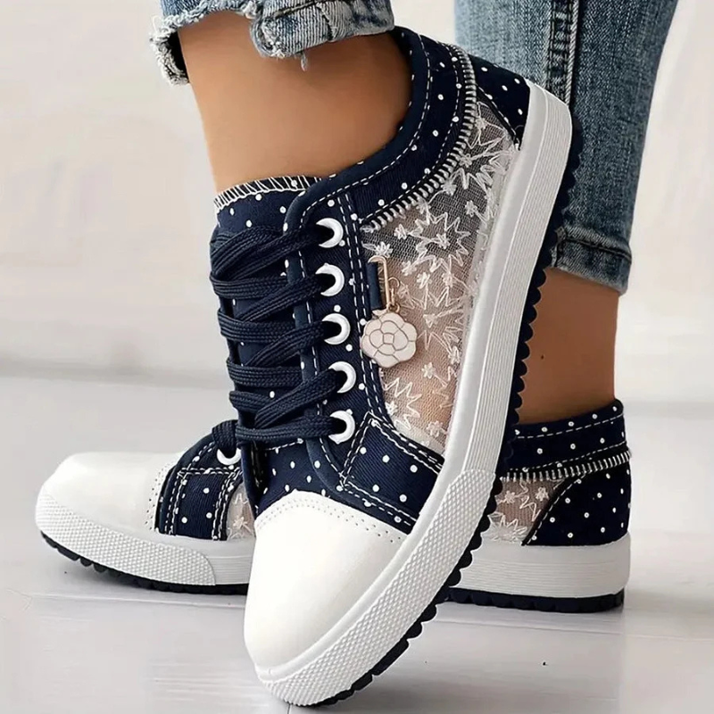 Lucienne | Floral Elegance Sneakers