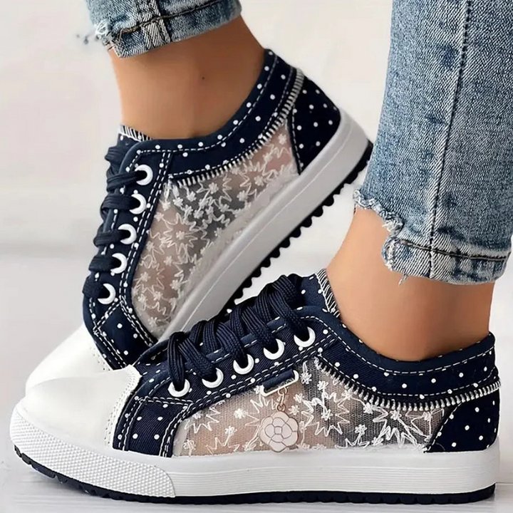 Lucienne | Floral Elegance Sneakers