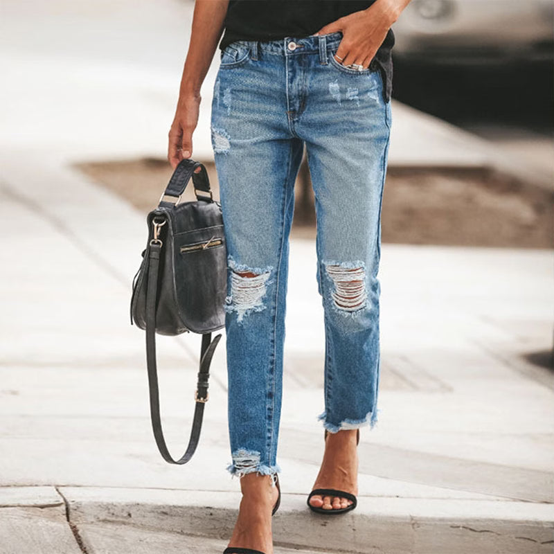 Madison | Distressed Vintage Denim Jeans
