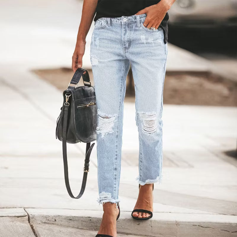 Madison | Distressed Vintage Denim Jeans