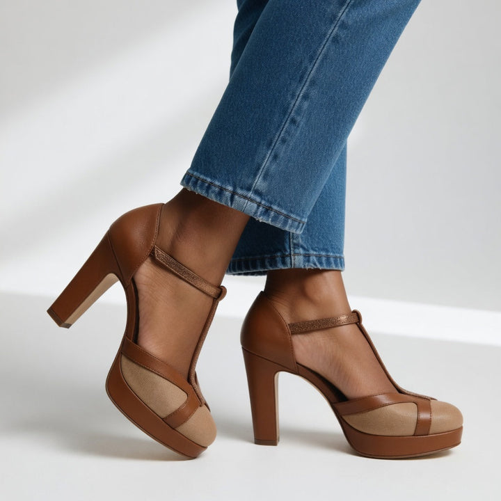 Mailene | Retro Ergonomic Elegant Heels