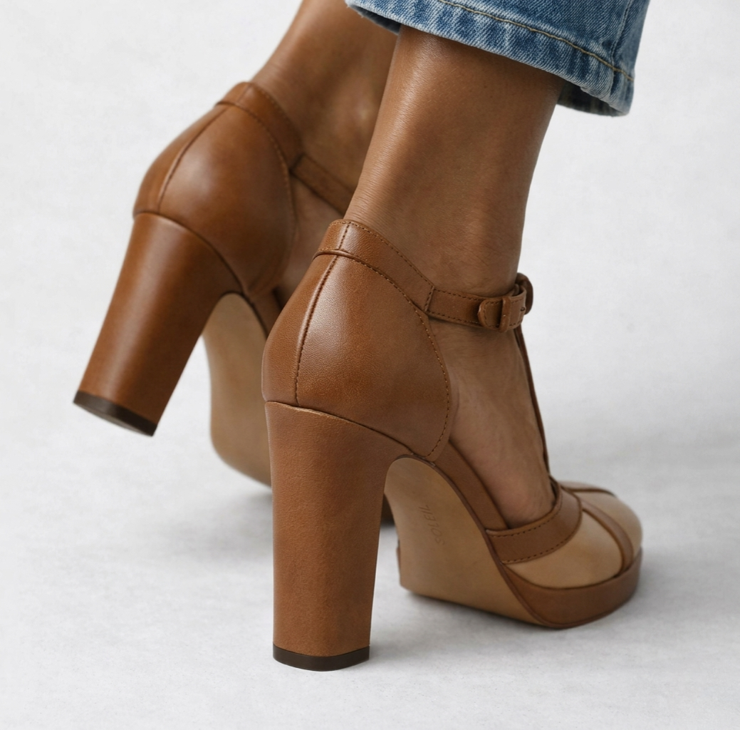 Mailene | Retro Ergonomic Elegant Heels