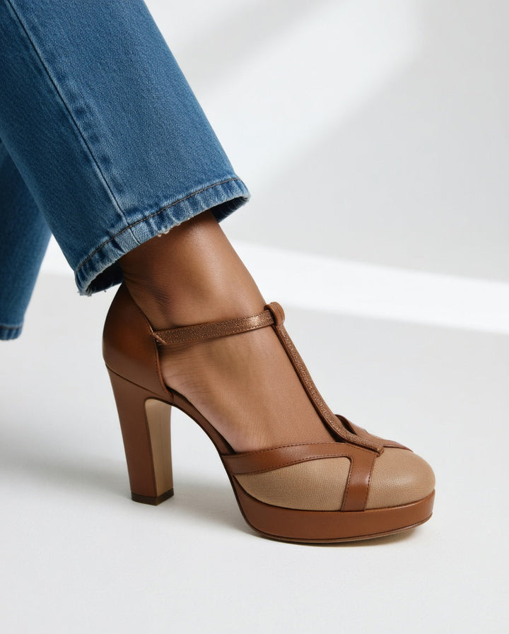 Mailene | Retro Ergonomic Elegant Heels